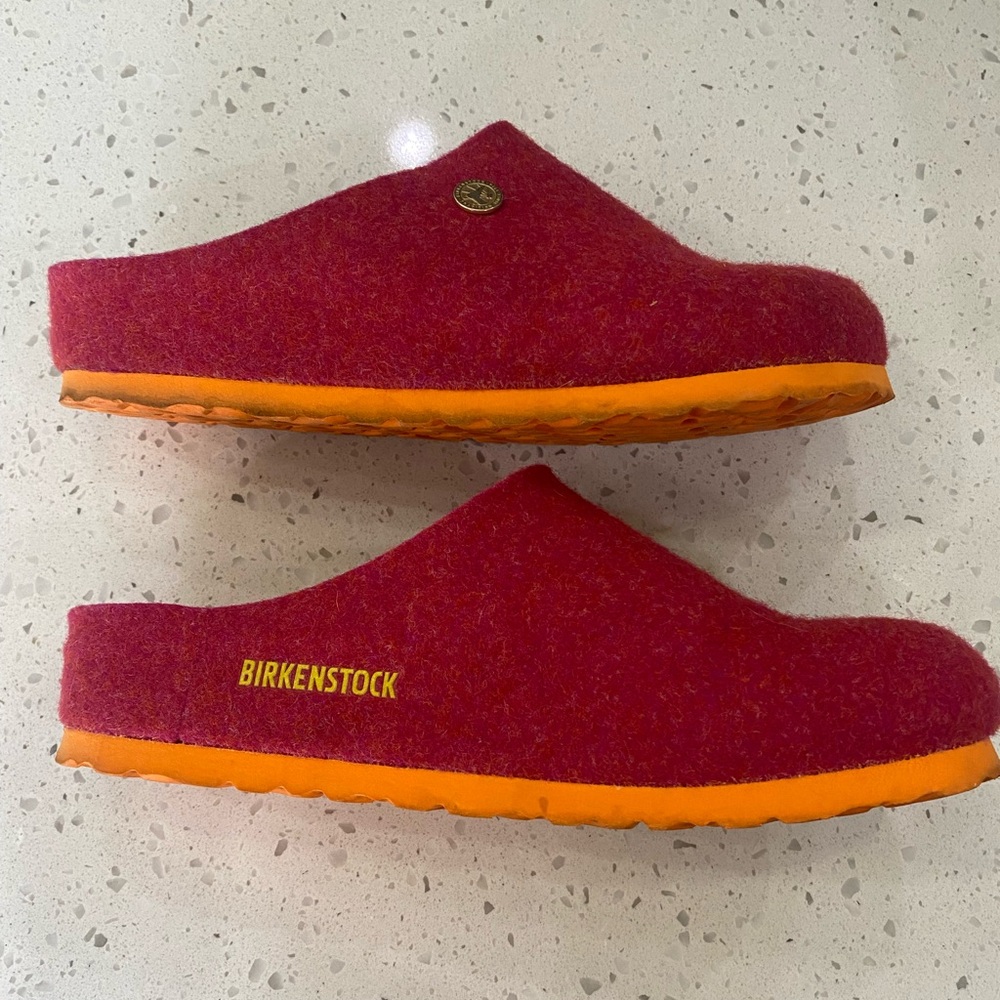 EUC Birkenstock Kaprun Rivet Doubleface Wool Clogs EU37 - Picture 4 of 8